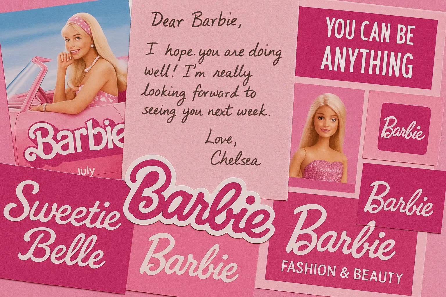 Barbie Font Generator Preview